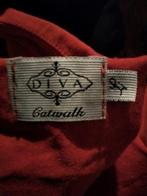 Jurk rood/ zwart Diva Catwalk mt L Vaste prijs AANBIEDING, Kleding | Dames, Jurken, Maat 42/44 (L), Ophalen of Verzenden, Zo goed als nieuw
