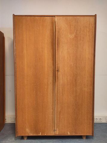 Vintage Pastoe kast Cees Braakman kledingkast hout KE 03 beschikbaar voor biedingen