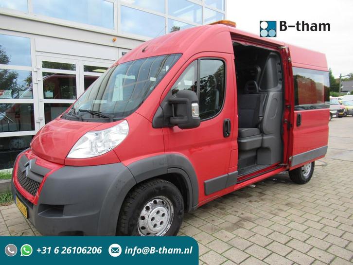 Citroën Jumper 35 2.2 HDI L2H2 Heavy DOKA Dubbelcabine, Auto's, Bestelauto's, Bedrijf, Te koop, Airbags, Airconditioning, Centrale vergrendeling