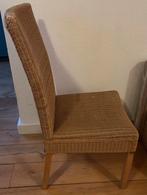 Klassieke Lloyd Loom Stoelen (4x), Ophalen, Gebruikt, Bruin, Vier