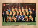 Poster Fortuna Sittard Half jaren 80, Verzamelen, Sportartikelen en Voetbal, Ophalen of Verzenden, Zo goed als nieuw, Overige binnenlandse clubs