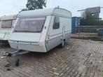 Leuke starters caravan Beyerland Vitesse!, Caravans en Kamperen, Caravans, Vast bed, Treinzit, Particulier, Koelkast