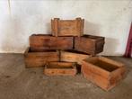 Set oude houten munitiekisten, Ophalen of Verzenden, Landmacht