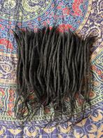 70 donkerbruine human hair dread extensions 35cm nu 350€, Sieraden, Tassen en Uiterlijk, Nieuw, Ophalen of Verzenden, Pruik of Haarverlenging