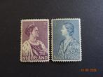 NVPH 265 en 266 Crisiszegels 1934, Ophalen of Verzenden, T/m 1940, Postfris