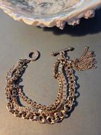 essentials tov armband, Sieraden, Tassen en Uiterlijk, Armbanden, Verzenden, Zo goed als nieuw, Goud, Staal