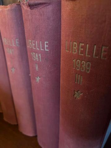 Gebundelde Libelle Tijdschriften 1939-1941 beschikbaar voor biedingen