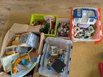 Heel veel playmobil school zwembad Princes politie, Ophalen of Verzenden, Gebruikt