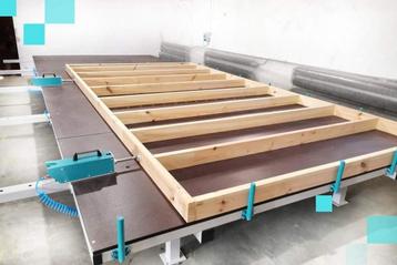 Prefab carrousel tafels, voor wanden ,dakelementen, dakkapel beschikbaar voor biedingen
