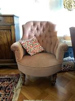 fauteuil vintage , licht roze, Huis en Inrichting, Ophalen