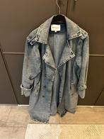 Trenchcoat spijkerjas S oversized, Kleding | Dames, Jassen | Zomer, Ophalen of Verzenden, Zo goed als nieuw, Blauw