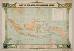 Nederlandsch Oost Indië Overzichtskaart uit circa 1900, Ophalen of Verzenden, Zo goed als nieuw, 1800 tot 2000, Landkaart
