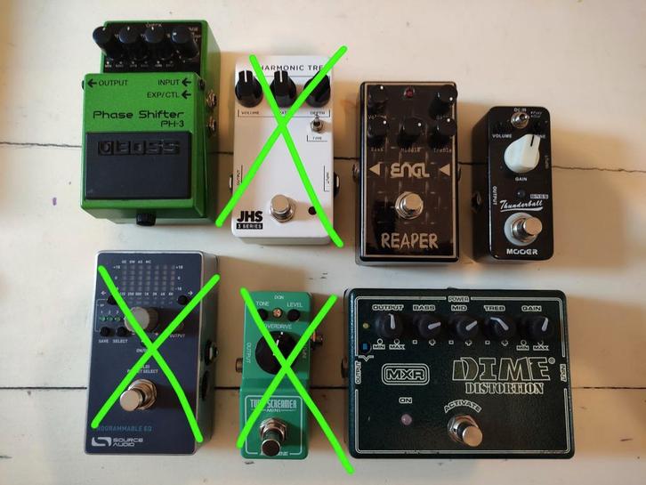 Effecten voor bas/ gitaar, Muziek en Instrumenten, Effecten, Zo goed als nieuw, Ophalen of Verzenden