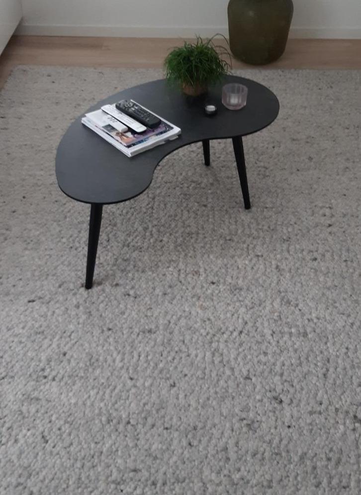 100% Wollen vloerkleed wit/grijs!, Huis en Inrichting, Stoffering | Tapijten en Kleden, Zo goed als nieuw, 200 cm of meer, 200 cm of meer