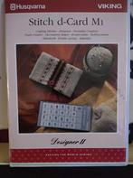 Husqvarna Viking Stitch d-card M1, Hobby en Vrije tijd, Naaimachines en Toebehoren, Ophalen of Verzenden, Zo goed als nieuw, Naaimachine