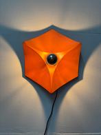 Vintage space age wandlamp, plafondlamp Hoffmeister Leuchten, Ophalen of Verzenden, Kunststof