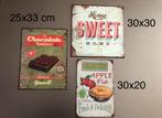 IJzeren borden diverse maten, Ophalen