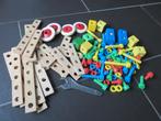 heros houten constructie, 108delig met wielen., Ophalen of Verzenden, Gebruikt