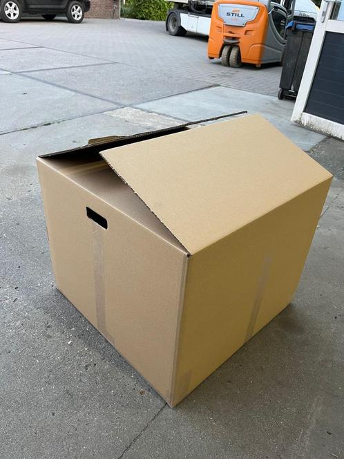 Partij dozen en inpakmateriaal, Doe-het-zelf en Verbouw, Kratten en Dozen, Nieuw, Doos, 50 tot 75 cm, 35 tot 50 cm, 40 tot 60 cm