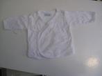 1 wit overslaghemdje van de Hema maat 56, Kinderen en Baby's, Babykleding | Maat 56, Nacht- of Onderkleding, Jongetje of Meisje