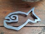 aluminium onderzetter vis / een ontwerp van teun kees, Ophalen of Verzenden, Gebruikt, Pot of Pan