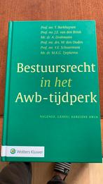 Bestuursrecht in het Awb - tijdperk, Ophalen of Verzenden, Zo goed als nieuw, WO
