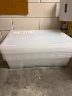 Ikea Samla bak met deksel 4x, Doe-het-zelf en Verbouw, Kratten en Dozen, Ophalen, 40 tot 60 cm, 75 tot 100 cm, Zo goed als nieuw