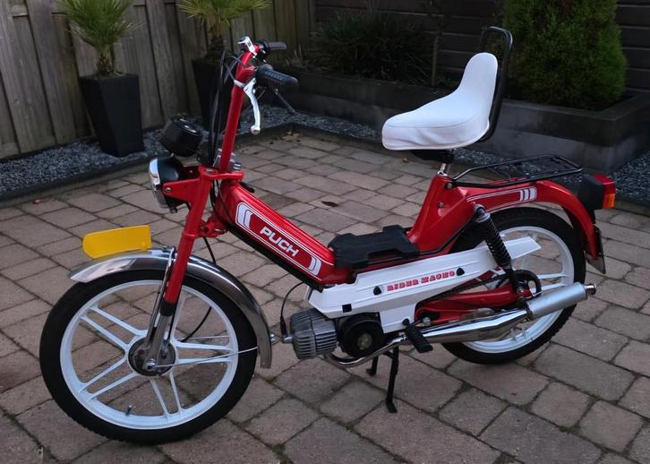Puch 'Rider Macho' style  nieuwstaat incl. NL kenteken, Fietsen en Brommers, Brommers | Puch, Zo goed als nieuw, Maxi, Ophalen