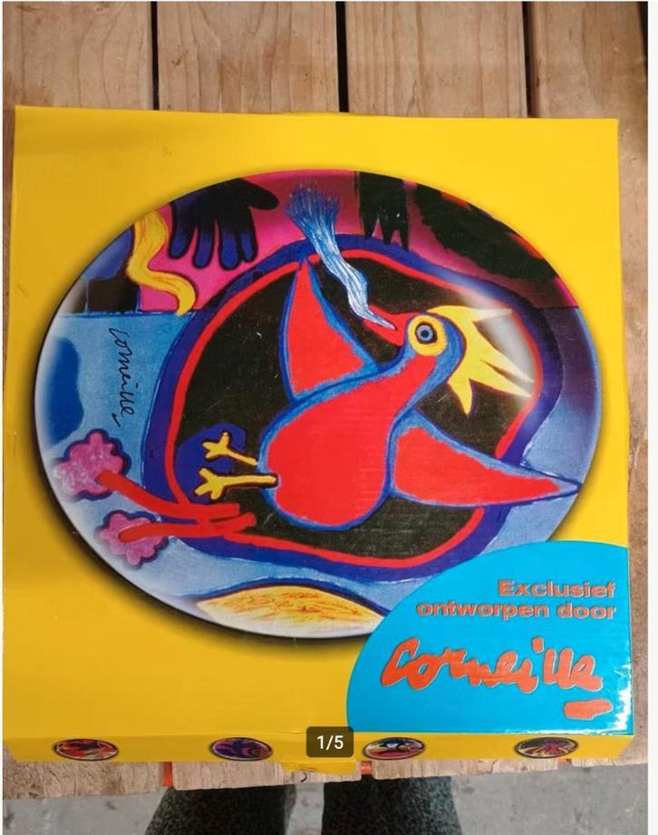 Corneille bbq-schaal van porselein schaal in orginele doos, Antiek en Kunst, Antiek | Servies los, Ophalen