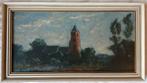 Henri van Lerven - Impressionistisch Landschap, Antiek en Kunst, Kunst | Schilderijen | Klassiek, Ophalen of Verzenden