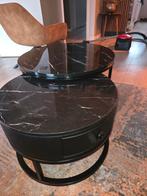 2 salontafels, Ophalen, Rond, Minder dan 50 cm