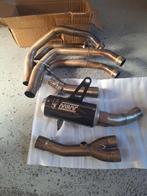 Full Mivv Mk3 carbon  uitlaat  kawasaki z900 90kw bwj 2021, Ophalen, Gebruikt