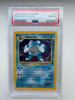 1999 - Base set Poliwrath - PSA 8, Verzenden, Zo goed als nieuw, Losse kaart, Foil