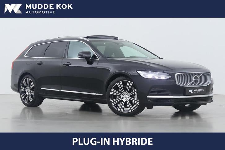 Volvo V90 T6 Plug-in hybrid Plus Bright | Luchtvering Achter, Auto's, Volvo, Bedrijf, Te koop, V90, 360° camera, 4x4, ABS, Achteruitrijcamera
