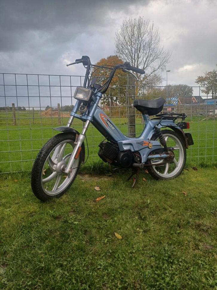Leuke tomos standard blauw kenteken, Fietsen en Brommers, Brommers | Tomos, Gebruikt, Standard, Ophalen