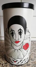 PIERROT. Beschuitbus. Vintage. Art design Holland., Verzamelen, Ophalen, Zo goed als nieuw