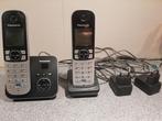 Panasonic huistelefoon KX-TG6821NL duo, 2 stuks samen €25, Telecommunicatie, Vaste telefoons | Handsets en Draadloos, Ophalen of Verzenden