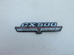 Honda CX500 zijdeksel embleem logo CX 500 sierplaatje zijkap, Ophalen of Verzenden, Gebruikt