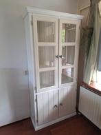 Vitrinekast Ikea, massief grenen,  demontabel., Huis en Inrichting, 200 cm of meer, Modern klassiek, Grenenhout, 25 tot 50 cm