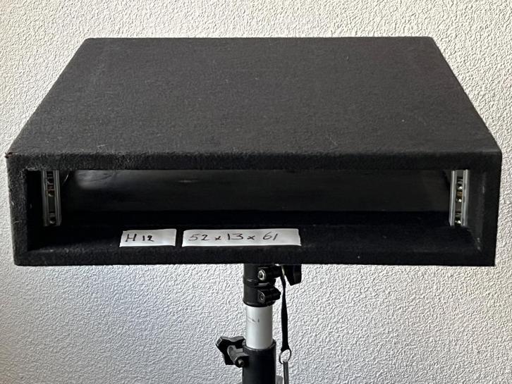 19inch case, 2HE, gestoffeerd (H12), Muziek en Instrumenten, Behuizingen en Koffers, Zo goed als nieuw, Overige instrumenten, Flightcase