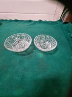 schaaltjes antiek kristal 2 maten, Ophalen of Verzenden, 'T Olde Gre-j, Info@toldegrej.nl, Endepoelstraat 20f Didam