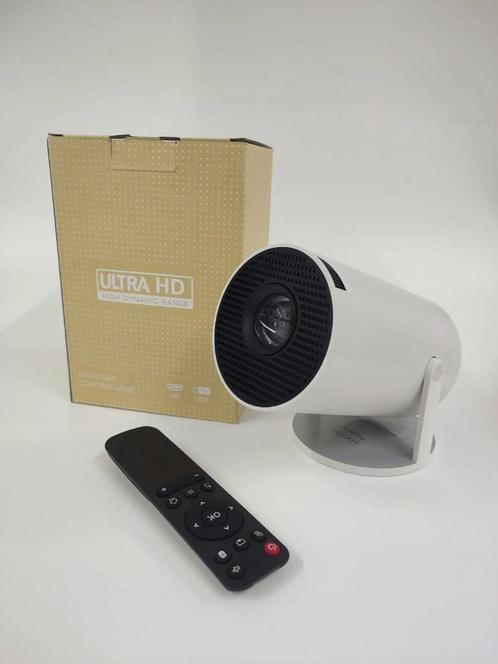 Projector - Hy300 Pro - 4K - Android 11 - Dual Wifi6, Audio, Tv en Foto, Beamers, Nieuw, LED, Full HD (1080), Ophalen of Verzenden