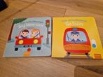 Twee schuifboekjes dag kleine auto en de trein, Ophalen of Verzenden, Gelezen, 3 tot 4 jaar
