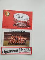 Feyenoord - AJAX officieel programma 25 november 1994, Verzenden, Zo goed als nieuw, Ajax, Boek of Tijdschrift