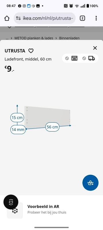 Utrusta ladefront - afbeelding 1