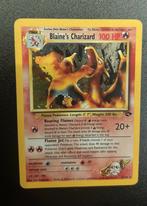 Blaine's Charizard, Hobby en Vrije tijd, Verzamelkaartspellen | Pokémon, Ophalen of Verzenden, Gebruikt, Losse kaart