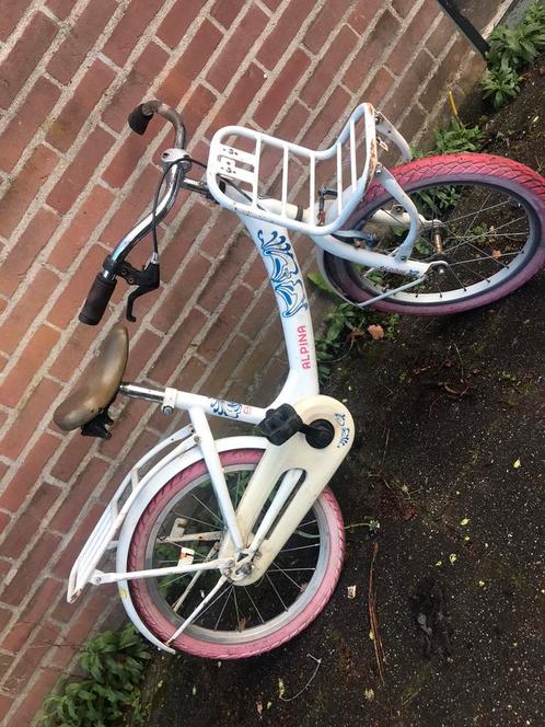 meisjes fiets 18 inch, Fietsen en Brommers, Fietsen | Meisjes, Zo goed als nieuw, 18 inch, Ophalen of Verzenden