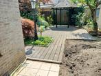 VLONDERPLANKEN, KUNSTSTOF, +/- 15 M2, Tuin en Terras, Tegels en Klinkers, Ophalen, Kunststof, Gebruikt, Overige typen