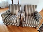 Fauteuils 2 x, Ophalen, Gebruikt, 75 tot 100 cm, Stof