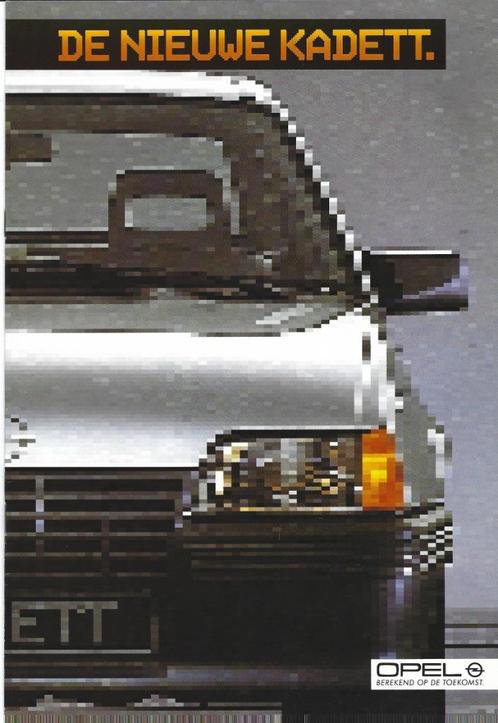 Folder Opel Kadett September 1984, Boeken, Auto's | Folders en Tijdschriften, Gelezen, Opel, Ophalen of Verzenden